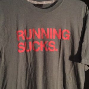 Size Men’s Medium— Nike “Running Sucks” T-shirt
